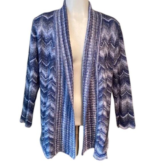ALFRED DUNNER Open Cardigan - Picture 1 of 10